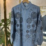 شومیز جین گل قاصدک