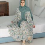 پيراهن كرم سبز 💚🤎