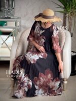 پیراهن گل شکلاتی